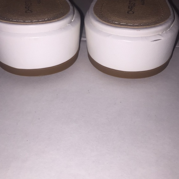 Sz 8 brand new white genuine leather - Picture 10 of 11